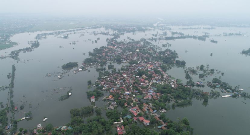 Lênh đênh thuyền thúng giữa lòng Chương Mỹ