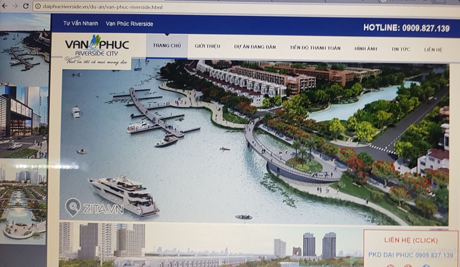 Vạn Phúc Riverside City: CĐT lấn sông để tăng thêm tiện ích cho dự án?