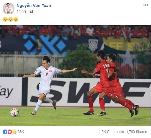Văn Toàn bị từ chối bàn thắng, giới trọng tài Việt Nam lên tiếng