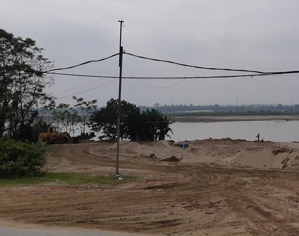 Phú Thọ: Công ty TNHH Việt Châu khai thác cát khi chưa được cấp phép?