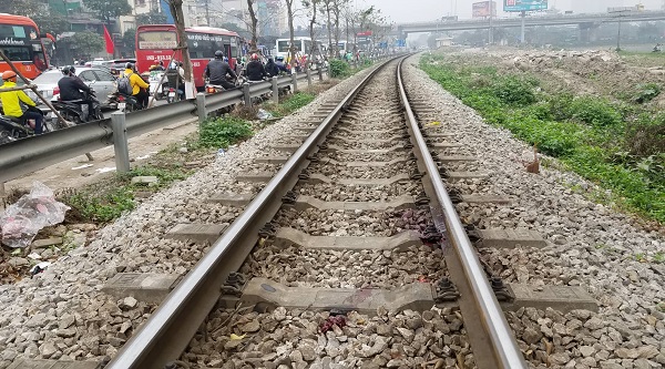 Hà Nội:Tai nạn tàu hỏa khiến 1 người tử vong 