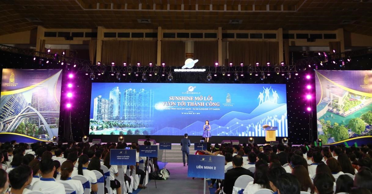 Gần 3.000 sales tham dự đào tạo dự án 'khủng' Sunshine City Sài Gòn