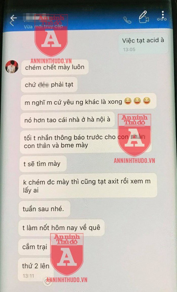 Lộ tin nhắn cay nghiệt từ kẻ đâm bạn gái cũ trên đường Bùi Thị Xuân