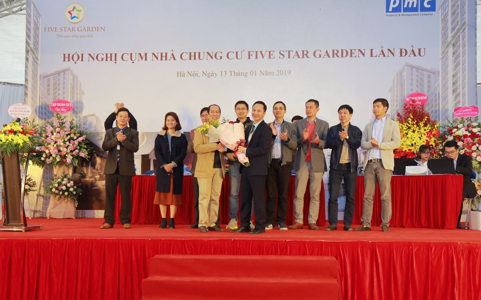 Tổ chức thành công Hội nghị Cụm nhà chung cư Five Star Garden