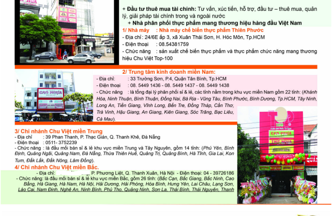Cao ngựa Chu Việt: Chi nhánh miền Bắc là một cửa hàng thiết bị y tế