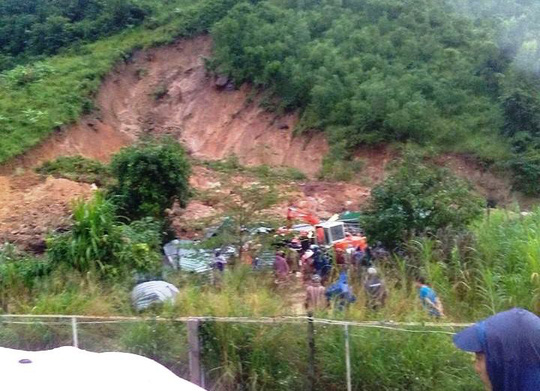 Sạt lở núi ở Khánh Hòa, 3 người trong gia đình tử vong