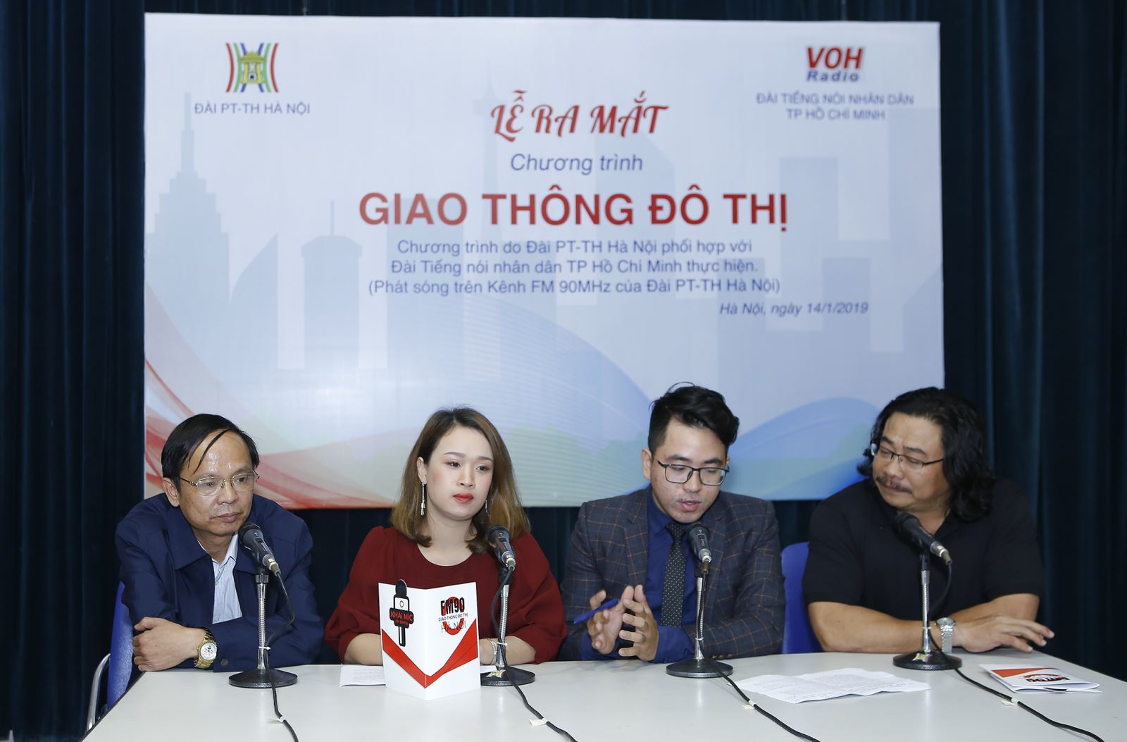 Ra mắt Chương trình phát thanh 'Giao thông đô thị' FM90 tại Hà Nội