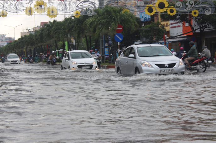 Bạc Liêu, Cà Mau ngập lụt, thiệt hại do bão Pabuk