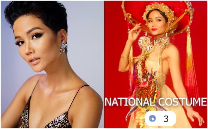  Lộ trang phục dự thi Miss Universe 2018 của H'Hen Niê