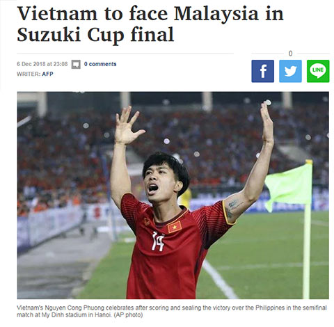Thái Lan tin Việt Nam sẽ giành ngôi vô địch tại AFF Cup 2018