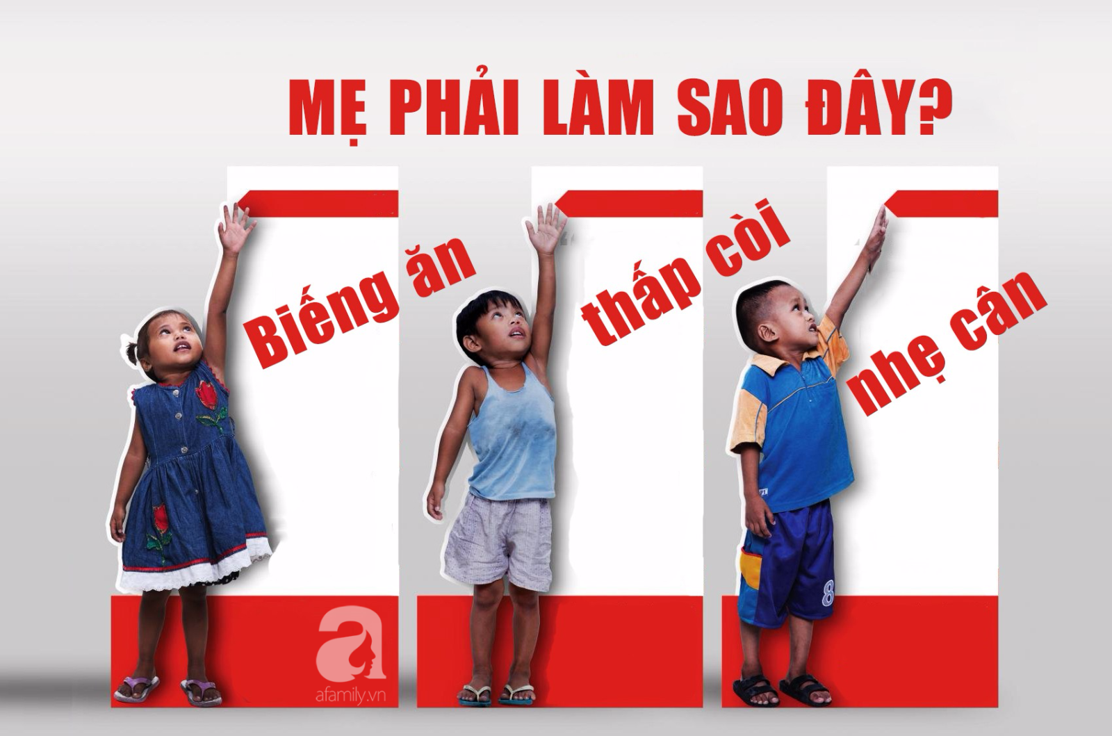 Bật mí giải pháp tốt nhất cho trẻ suy dinh dưỡng, thấp còi nhẹ cân