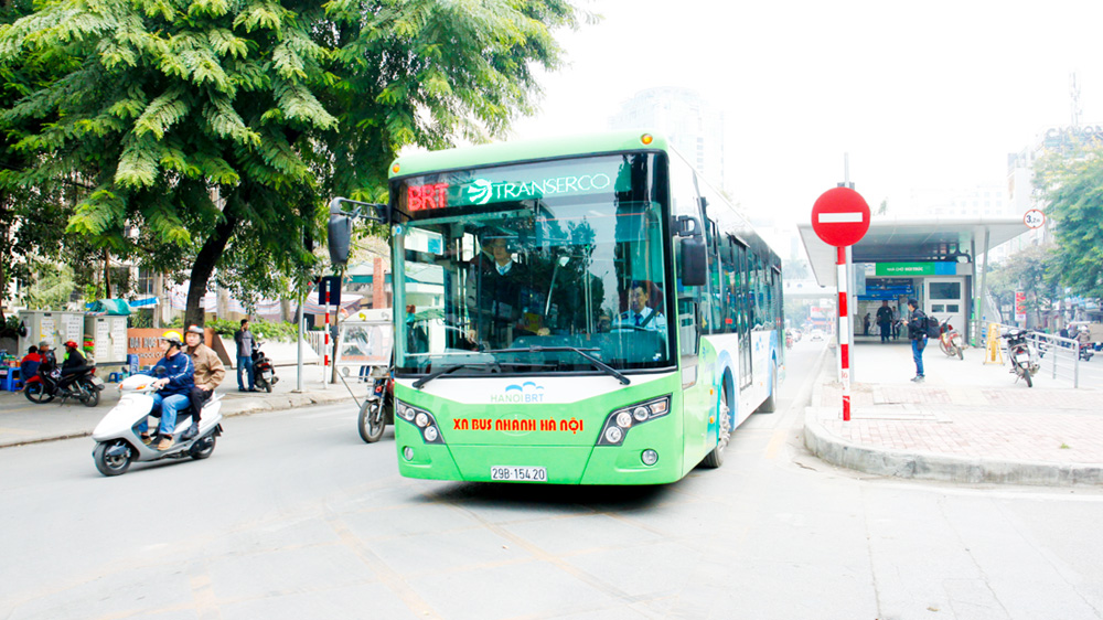 Hà Nội đề xuất cho buýt thường được dùng chung làn tuyến buýt nhanh