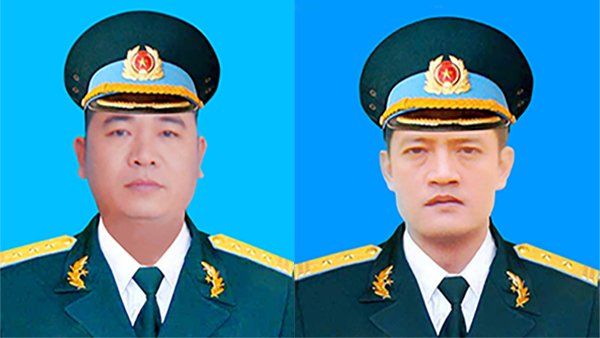 Vụ máy bay rơi:Bộ trưởng Quốc phòng truy thăng quân hàm cho 2 phi công