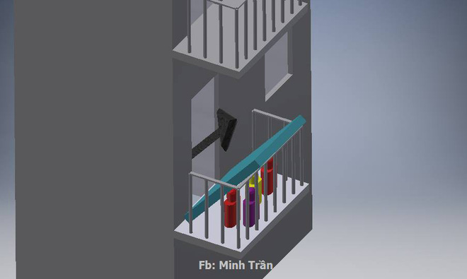 Giải pháp đơn giản thoát khỏi hỏa hoạn chỉ với 1 tấm đệm