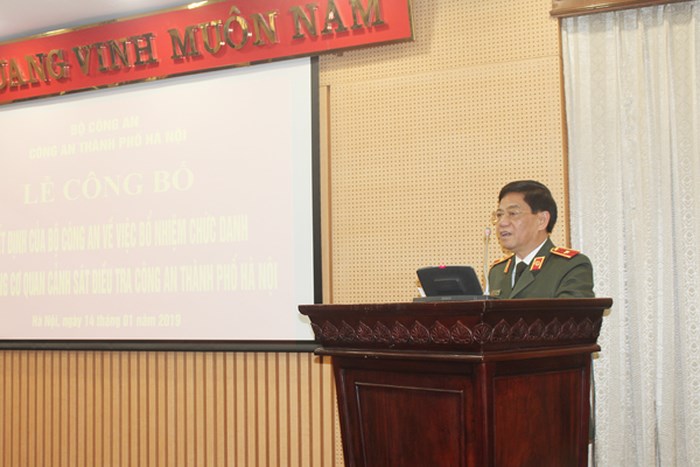 Đại tá Nguyễn Thanh Tùng làm Thủ trưởng Cơ quan CSĐT Công an Hà Nội