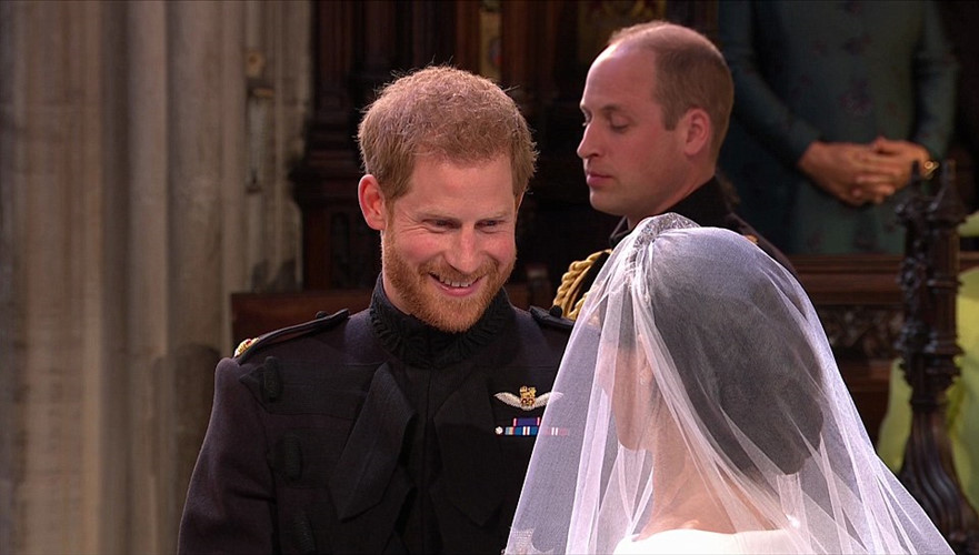 'Đám cưới cổ tích' của Hoàng tử Harry và hôn thê Markle qua ảnh