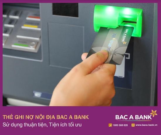 Thẻ ghi nợ BAC A BANK: Sử dụng thuận tiện, Tiện ích tối ưu