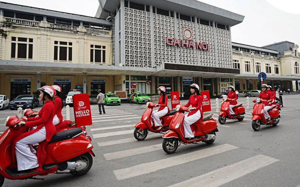 Go-Viet áp mức giá 1.000 đồng/ chuyến dưới 6 km tại 6 quận Hà Nội
