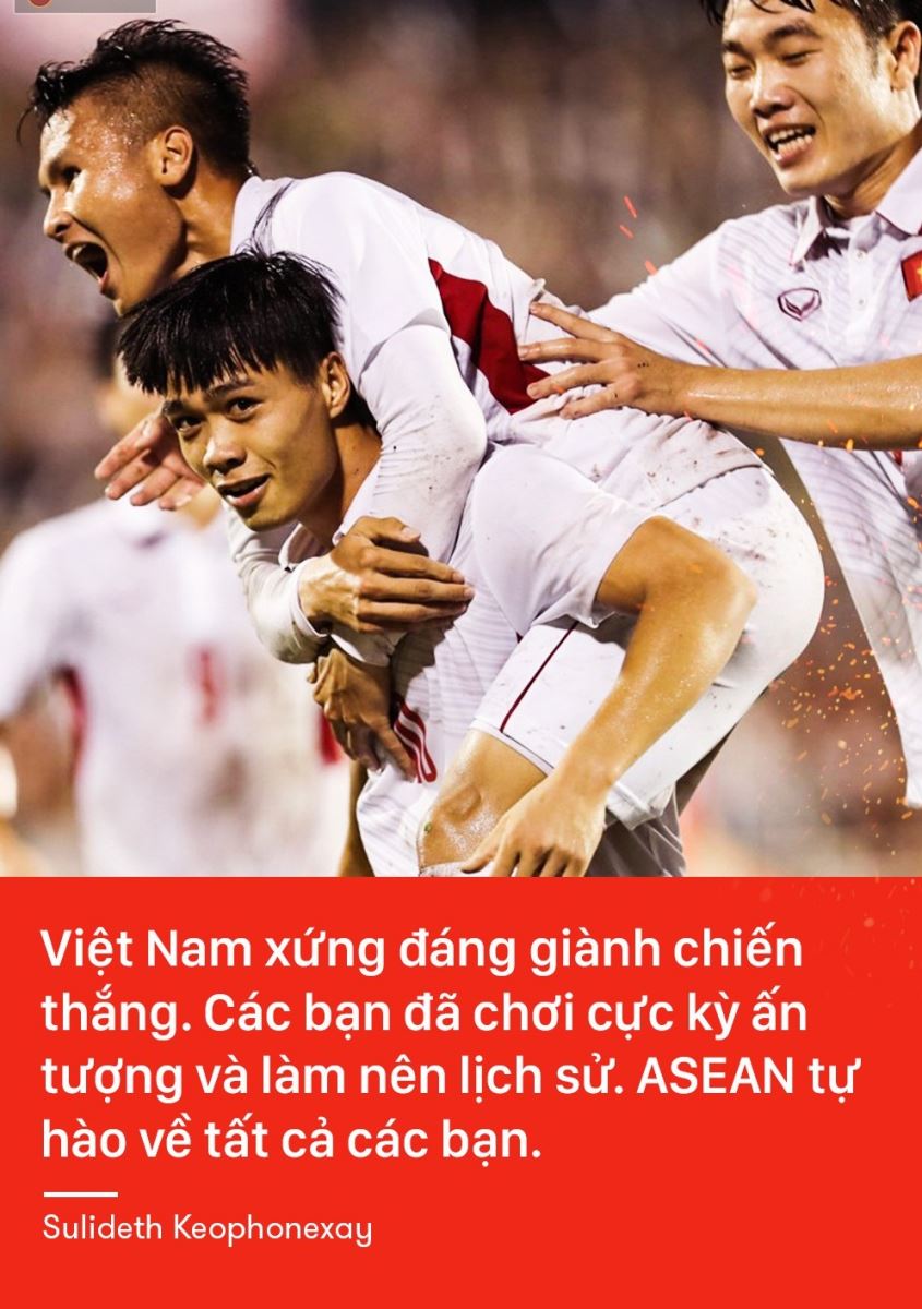 Cư dân mạng khắp Châu Á 'bùng nổ' với chiến thắng của U23 Việt Nam