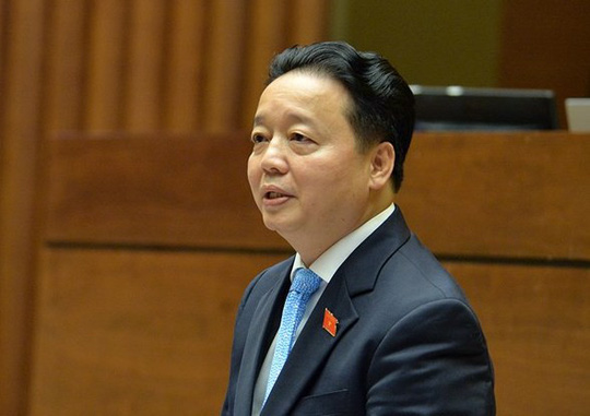 Bộ trưởng Trần Hồng Hà nói về việc trường học thành bãi giữ xe