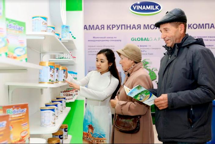 Vinamilk - DN sữa duy nhất lọt danh sách 'DN xất khẩu uy tín' năm 2017