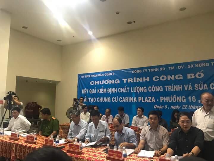 Công bố kết quả kiểm định chung cư Carina sau hỏa hoạn 13 người chết