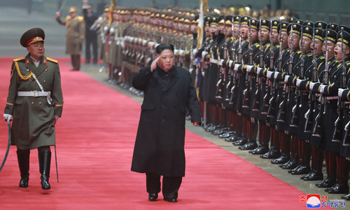 Chủ tịch Kim Jong-un về đến Bình Nhưỡng lúc 3h sáng