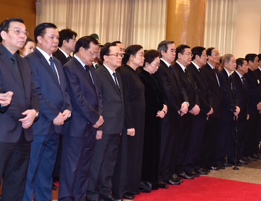 Lễ viếng nguyên Thủ tướng Phan Văn Khải