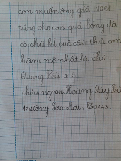 Ông già Noel phải 'toát mồ hôi' với những bức thư xin quà của các bé