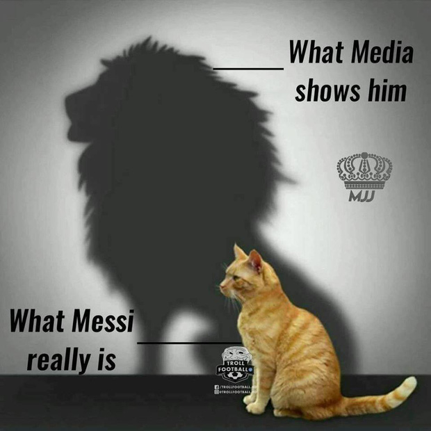Dân mạng chế ảnh hài hước về Messi sau trận thua Croatia