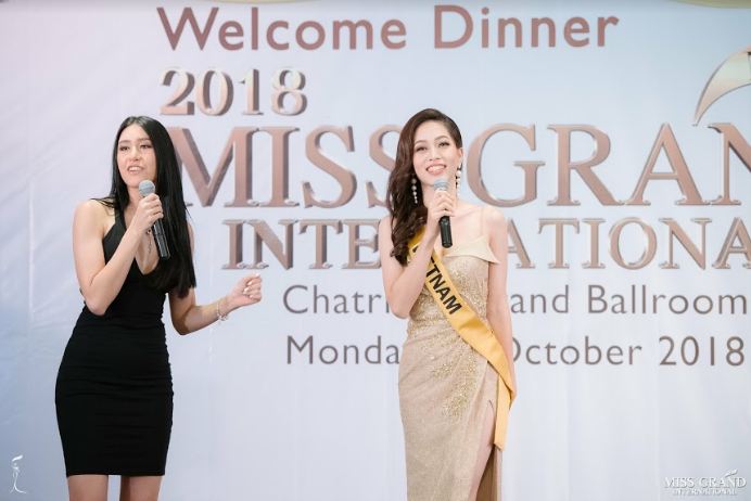  Á hậu Phương Nga nổi bật giữa dàn thí sinh Miss Grand International