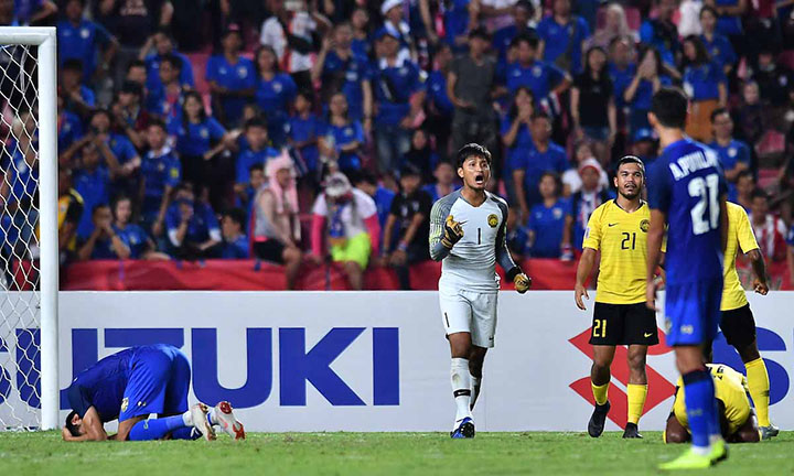 Thủ môn Malaysia muốn 'đòi nợ' Việt Nam vào trận chung kết AFF Cup