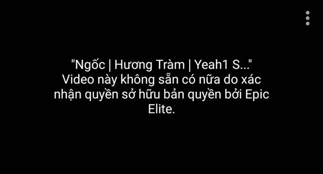 MV Ngốc của Hương Tràm có nguy cơ gỡ bỏ vì vi phạm bản quyền