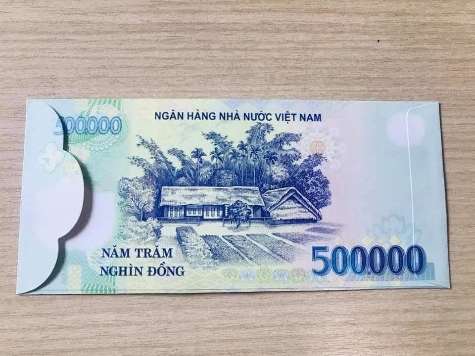 Sốt thị trường tết bao lì xì in hình đồng tiền