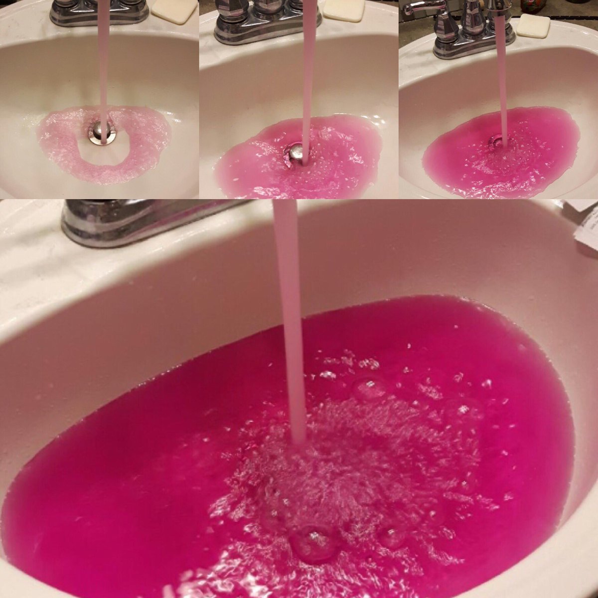  Canada: Nước máy chảy ra có màu hồng, xác định nguyên nhân