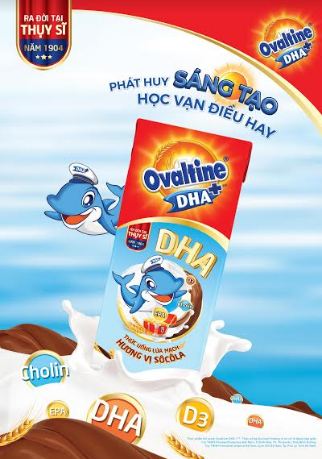 Ovaltine lần đầu tiên ra mắt sản phẩm ca cao lúa mạch có chứa DHA