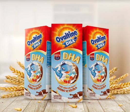 Ovaltine lần đầu tiên ra mắt sản phẩm ca cao lúa mạch có chứa DHA