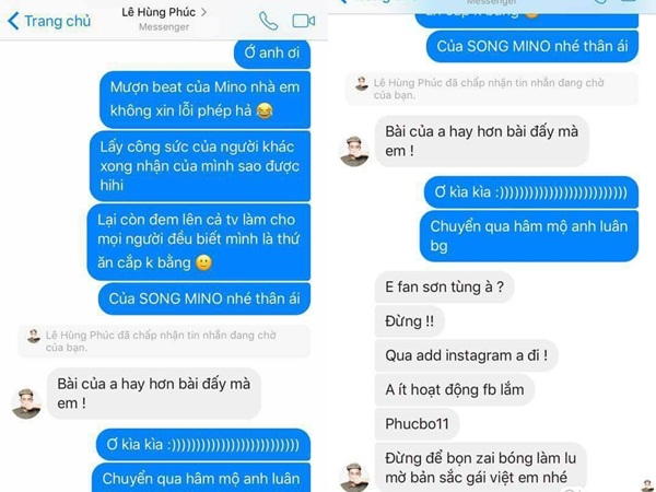 ‘Mượn’ beat dùng chùa, Phúc Bồ còn chửi ca sĩ Hàn… bê đê