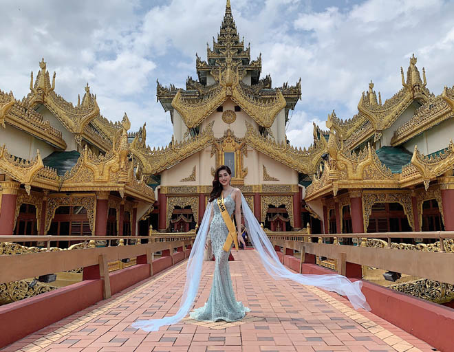 Á hậu Phương Nga nổi bật, tự tin tại  Miss Grand International 2018