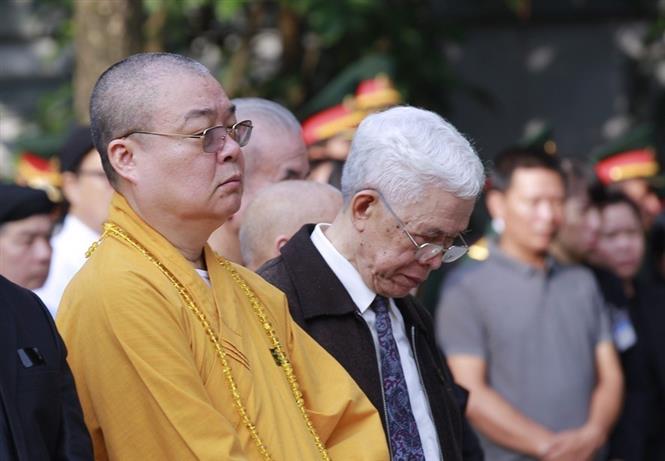 Những hình ảnh xúc động tại lễ Quốc tang Chủ tịch nước Trần Đại Quang