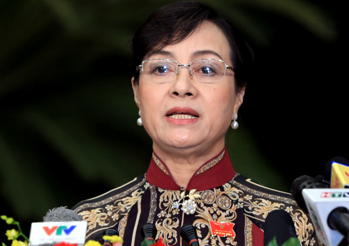 Bà Nguyễn Thị Quyết Tâm, Chủ tịch HĐND TP.HCM nhận quyết định nghỉ hưu