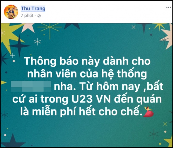 Muôn kiểu sao Việt ăn mừng chiến thắng của U23 Việt Nam