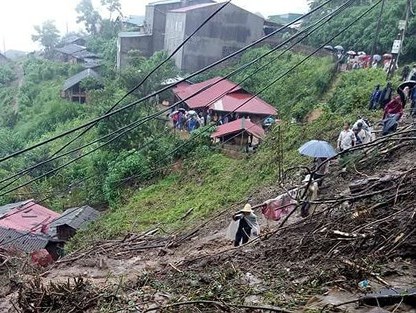 Mưa nhiều ngày, Lai Châu sạt lở đất nghiêm trọng, 6 người chết