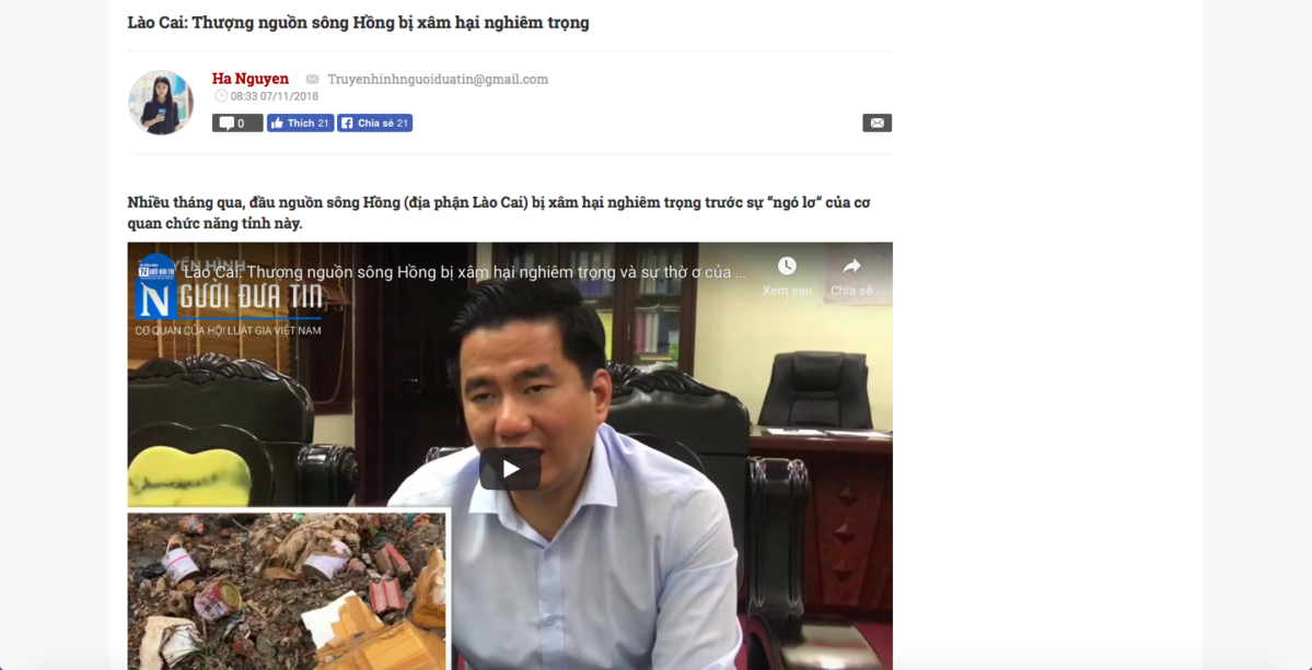 Cán bộ CATP Lào Cai thiếu hiểu biết pháp luật cản trở báo chí làm việc