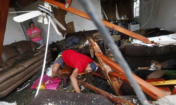 Những hình ảnh khủng khiếp về siêu bão Michael tàn phá Florida