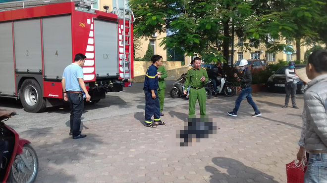 Người đàn ông tử vong sau va chạm với xe cứu hỏa ở Hà Nội