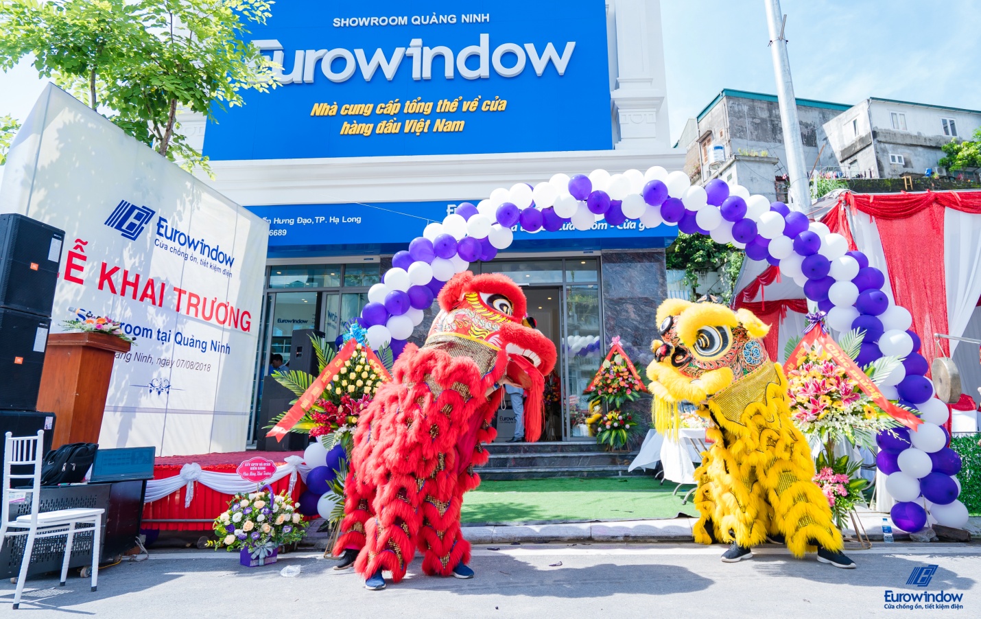 Eurowindow khai trương showroom tại Quảng Ninh