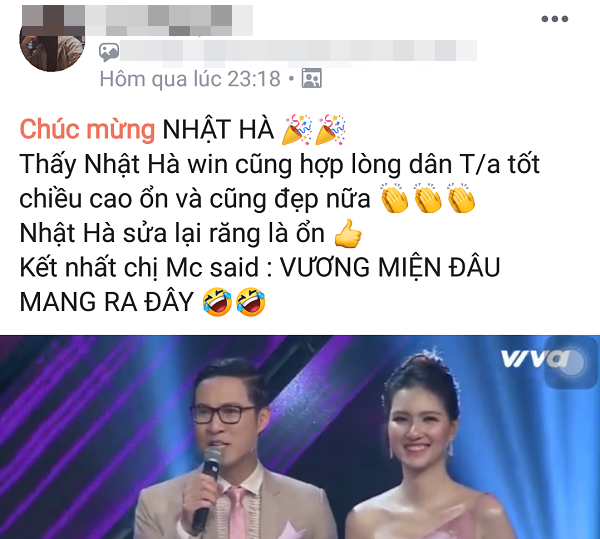 MC Mỹ Linh với phát ngôn gây bão chung kết The Tiffany Vietnam 2018