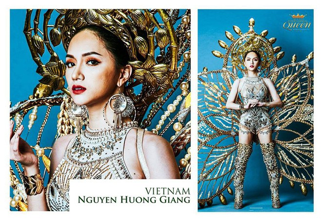 Hương Giang tiếp tục dẫn đầu bình chọn Trang phục truyền thống