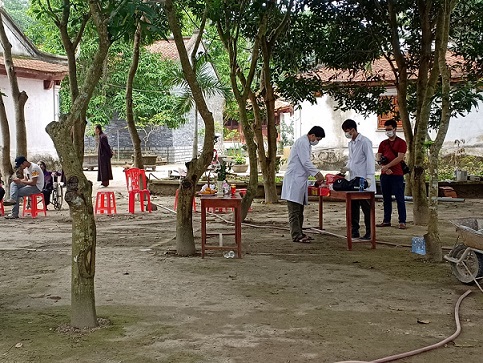 Hà Tĩnh: Phát hiện thi thể bé sơ sinh trước cổng chùa 
